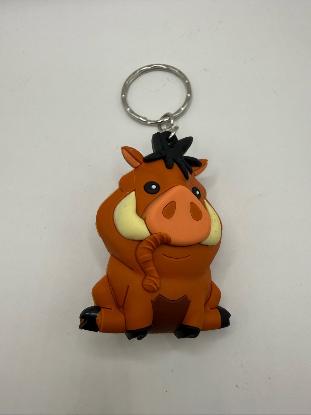 Blind Bag Disney The Lion King Pumbaa 3-D House Figural Keychain Keyring